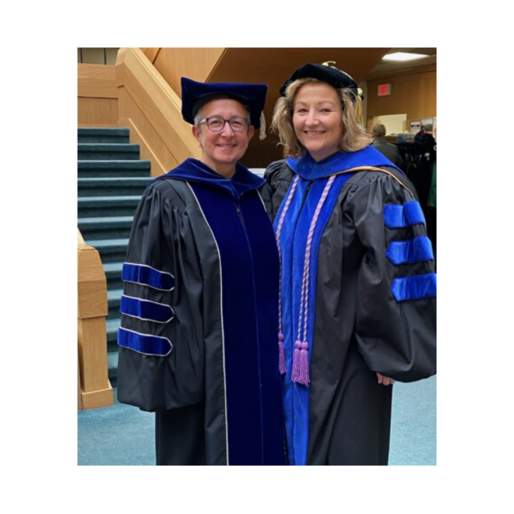 Hartwick College Trustee Colleen Connery with Trustee Georgette “Gigi” Smith ’85, P’18