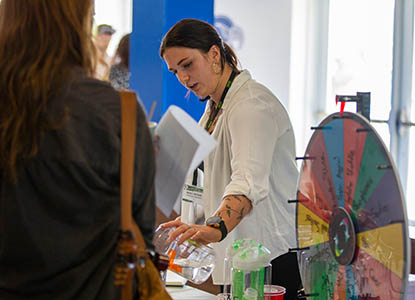 Health and Wellness Program in Stack Lounge, Hartwick College