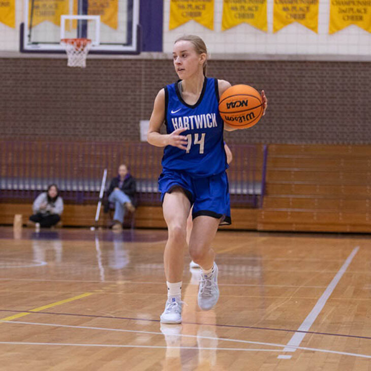 Bailey McCoy during basketball game